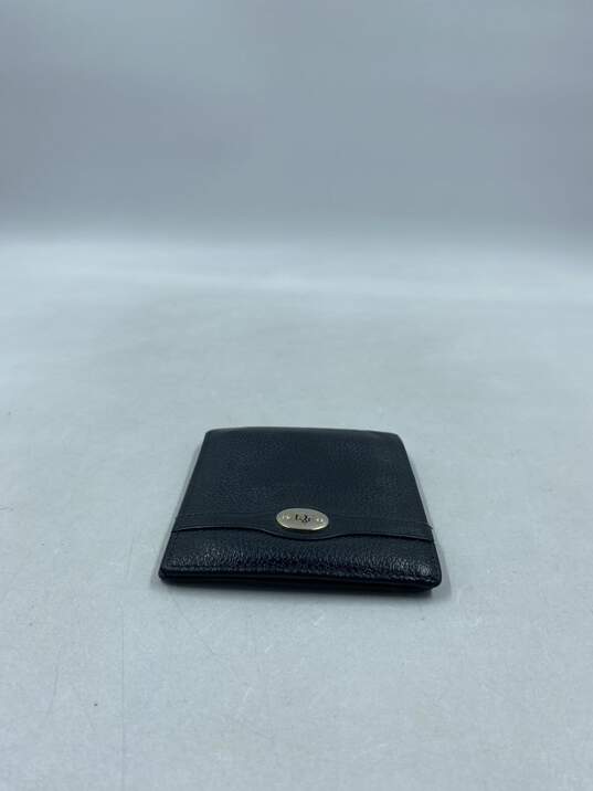 Authentic Christian Dior Black Bi-Fold Wallet image number 3