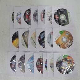 20 Assorted Xbox 360 Games No Cases