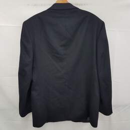 Black Hathaway Platinum Men's Cashmere Coat SZ-Approx. Med alternative image
