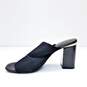 Calvin Klein Black Nylon Stretch Mules Heels Shoes Size 8 image number 2