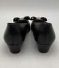 Salvatore Ferragamo Boutique Black Leather Heel Pumps image number 5