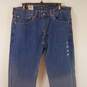 Levi's Men 505 Straight Leg Blue Jeans 36 x 29 NWT image number 1