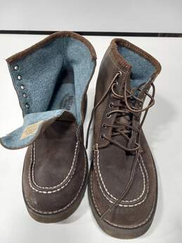 Eastland Men's Brown Suede Boots Size 8
