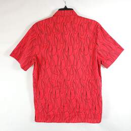 Hugo Boss Men Red S/S Button Up Shirt zs M alternative image
