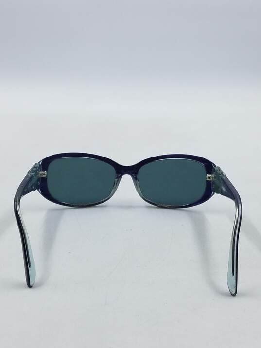 Vera Wang Black Oval Embellished Sunglasses image number 3