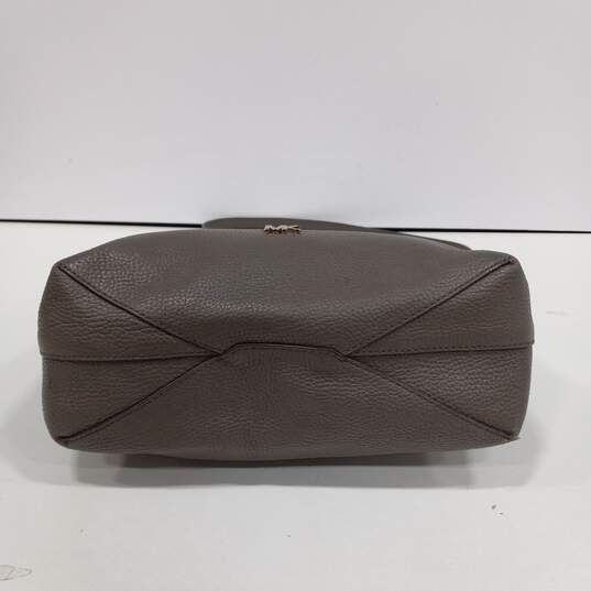 Michael Kors Women's Gray Leather Purse image number 5