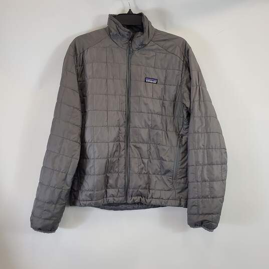 Patagonia Men Grey Quilted Jacket S image number 1