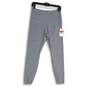 NWT Nike Womens Gray Yoga Dri-FIT Luxe High Waist Cropped Leggings Size L image number 1