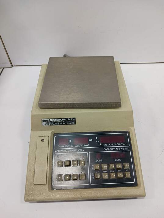 Vintage NCI Subsidiary Of Scope Incorporated Digital Postal Scale Model 7115 image number 7