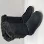 Bearpaw Suede Solid Black Boots US Women's 6 image number 3