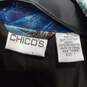 Chico's Women's Artsy Jungle Geo Full Zip Jacket Size 1 image number 5