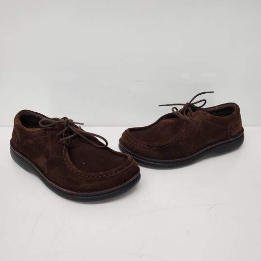 Footprints By Birkenstock WM's Torrance Suede Mocha Loafers Size 40-7 US image number 1
