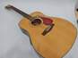 Yamaha Brand FX335 Wooden Acoustic Electric Guitar w/ Hard Case image number 3