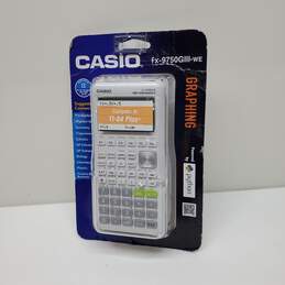VTG. Casio Sealed Untested* FX-9750Gii-WE Graphing Calculator White