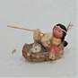 VTG Enesco Friends of the Feather Figurines Little Fish Tale Little Bird Told Me Little Big For Britches image number 5