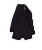 Vintage Womens Black Long Sleeve Wool Blazer Suit Jacket Size 12 image number 3