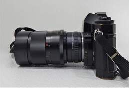 Asahi Honeywell Pentax ES 35mm Film Camera w/ Lens Converter & 135mm Lens alternative image