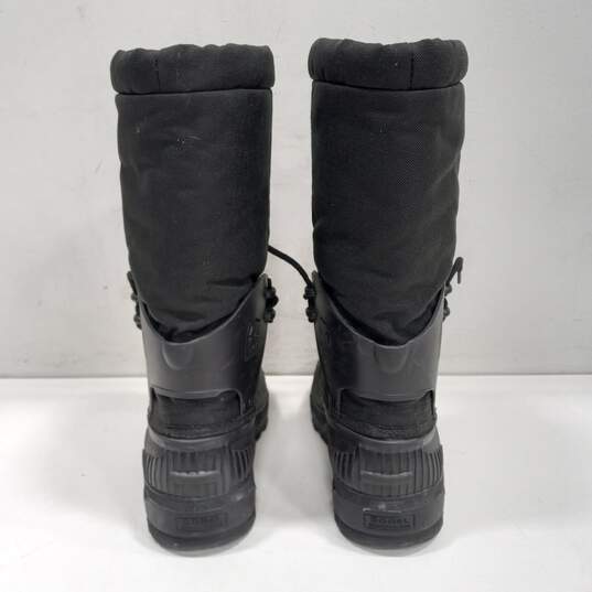 Sorel Men's Black Boots Size 10 image number 3