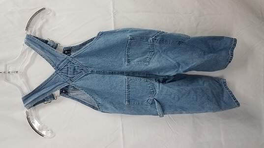 Old Navy Baby 100% Cotton 24-30 mo XXL Light Blue Denim Overalls (1 of2) image number 2