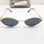 Veda Tinda Vision Gold Oval Sunglasses image number 2