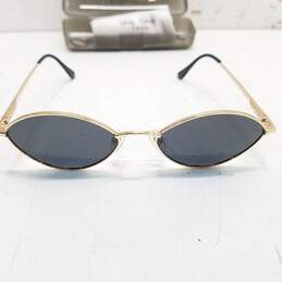 Veda Tinda Vision Gold Oval Sunglasses alternative image