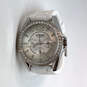 Designer Fossil Riley ES-2344 Silver-Tone White Quartz Analog Wristwatch image number 1