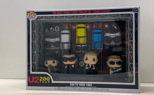 Deluxe Funko POP! Moment- U2 Zoo TV Tour 1993 Exclusive Vinyl Figures image number 1
