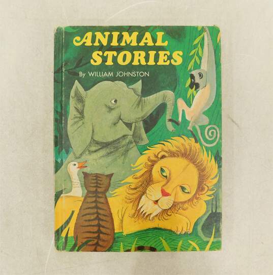 Vintage 1968 Animal Stories Book By William Johnston image number 1