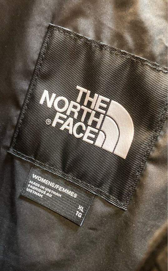 The North Face Womens Black Long Sleeve Hooded Full Zip Parka Jacket Size XL image number 5