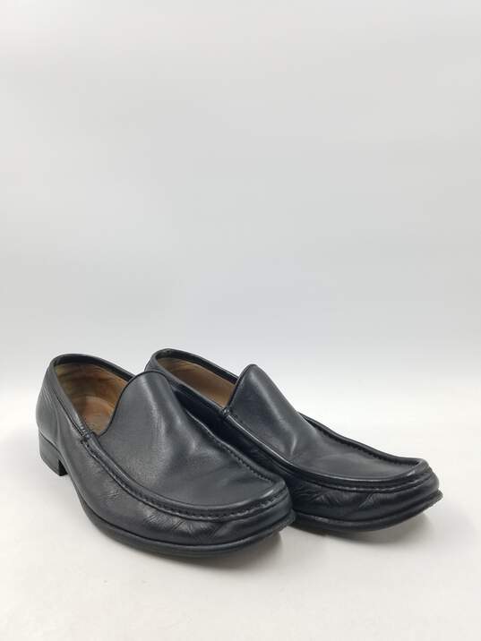 Gucci Black Leather Loafers M 8.5D COA image number 3
