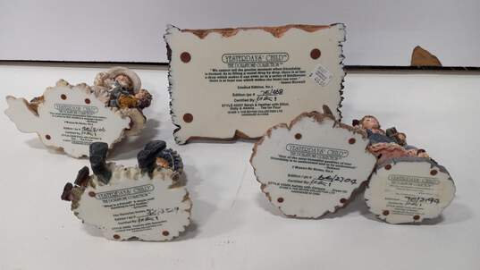 Bundle of 5 Assorted Boyds Yesterday's Child Resin Figurines image number 5