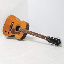 1970s Vintage Ventura Bruno V-2E Acoustic Electric Guitar alternative image