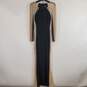 Xscape Women Tan/Black Sequin Dress Sz6 image number 1