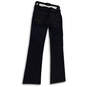 Womens Blue Dark Wash Pockets Stretch Regular Fit Denim Bootcut Jeans Sz 26 image number 2