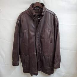 Womens Tibor Leather Jacket Sz L
