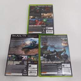 Halo Reach, Halo 3 ODST, & Halo Anniversary Xbox 360 Video Game Bundle alternative image