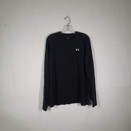 Mens Long Sleeve Crew Neck Activewear Pullover T-Shirt Size Large