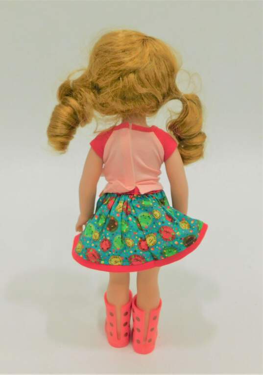 American Girl Wellie Wishers 14.5 inch WILLA Doll Red Hair Original Clothes image number 2