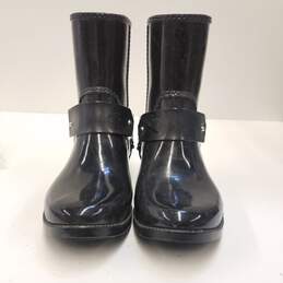Michael Kors Black PVC Boot Sz 7
