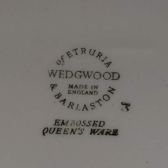 Wedgwood of Etruria & Barlaston Embossed Queens Ware Bowls Set of 2 image number 4