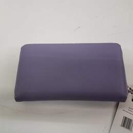 Steve Madden BZippy Purple Zip Around Wallet NWT alternative image