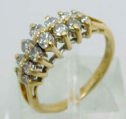 14K Yellow Gold 0.46 CTTW Diamond Ring 2.6g
