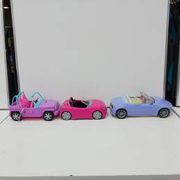 Bundle of 3 Barbie Vehicles