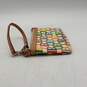 Dooney & Bourke Womens Multicolor Inner Pocket Zipper Wristlet Clutch Wallet image number 4