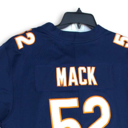 Nike Mens Multicolor Chicago Bears Khalil Mack #52 NFL Football Jersey Size XXL image number 4