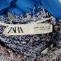 Zara Women's Multicolor Weave Fringe Scoop Neck Top Size M NWT image number 8