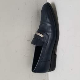 Calvin Klein Navy Blue Leather Loafer Men Size 8