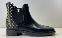 Ted Baker Liddied Chelsea Welly Rain Boots Black 7
