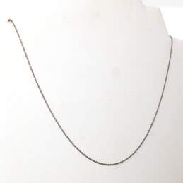 Tiffany & Co. Sterling Silver 16" Rolo Chain Necklace