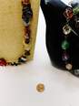 Artisan Jasper Amethyst Agate Aventurine Gemstones Animal Fetish Bead Necklaces image number 5